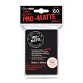 Image for PRO-Matte Small Deck Protectors - Black (60-Pack) - Card Sleeves