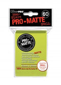 Image for Pro-Matte Small Deck Protectors - Bright Yellow (60-Pack) - Card Sleeves