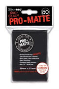 Image for PRO-Matte Standard Deck Protectors - Black (50-Pack) - Card Sleeves
