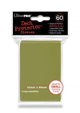Image for Small Deck Protectors - Metallic Gold (60-Pack) - Card Sleeves