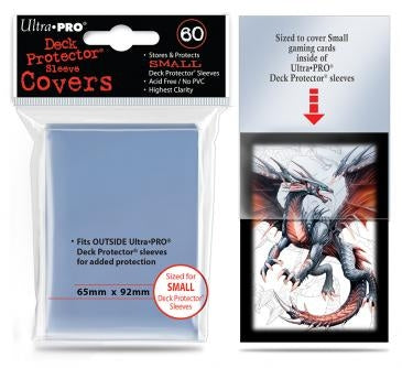 Image for Small Sleeve Covers - Clear (60-Pack) - Card Sleeves