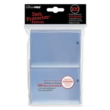 Image for Standard Deck Protectors - Clear (100-Pack) - Card Sleeves