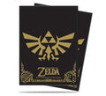 Image for The Legend of Zelda: Black & Gold Deck Protector sleeves (65-Pack) - Card Sleeves