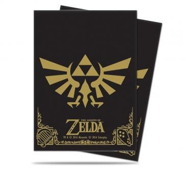 Image for The Legend of Zelda: Black & Gold Deck Protector sleeves (65-Pack) - Card Sleeves