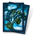 Image for Trinity Dragon Blue Small Deck Protectors by Monte Moore (60-Pack) - Card Sleeves