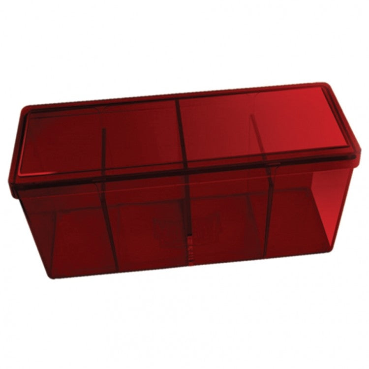 Image for Dragon Shield Storage Box with 4 compartments - Red (Holds 200+) - Deck Boxes