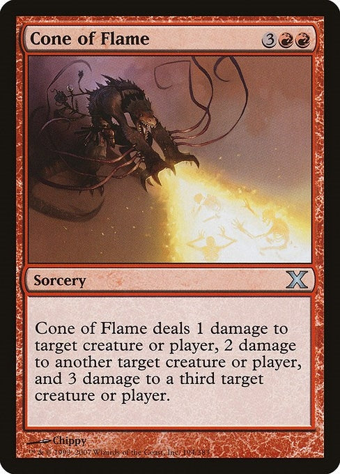 Image for Cone of Flame (194) (10th Edition) - Magic: The Gathering