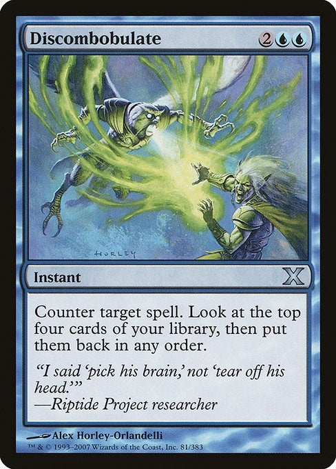 Image for Discombobulate (81) (10th Edition) - Magic: The Gathering