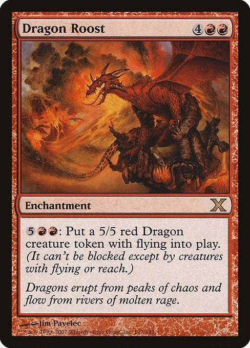 Image for Dragon Roost (197) (10th Edition) - Magic: The Gathering