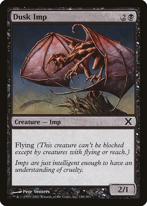 Image for Dusk Imp (140) (10th Edition) - Magic: The Gathering