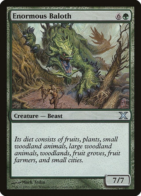 Image for Enormous Baloth (263) (10th Edition) - Magic: The Gathering