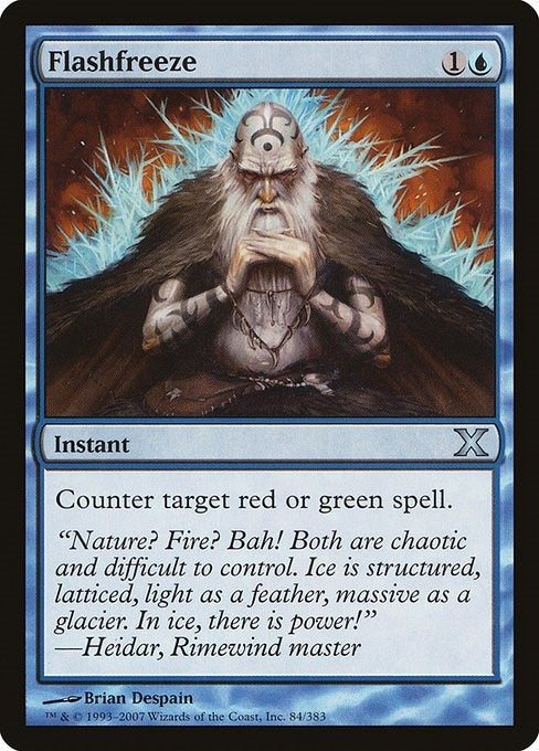 Image for Flashfreeze (84) (10th Edition) - Magic: The Gathering