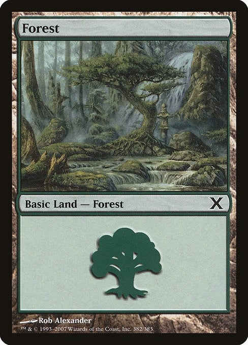 Image for Forest (382) (382) (10th Edition) - Magic: The Gathering