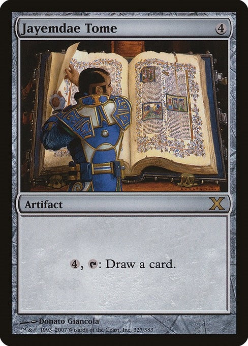 Image for Jayemdae Tome (327) (10th Edition) - Magic: The Gathering