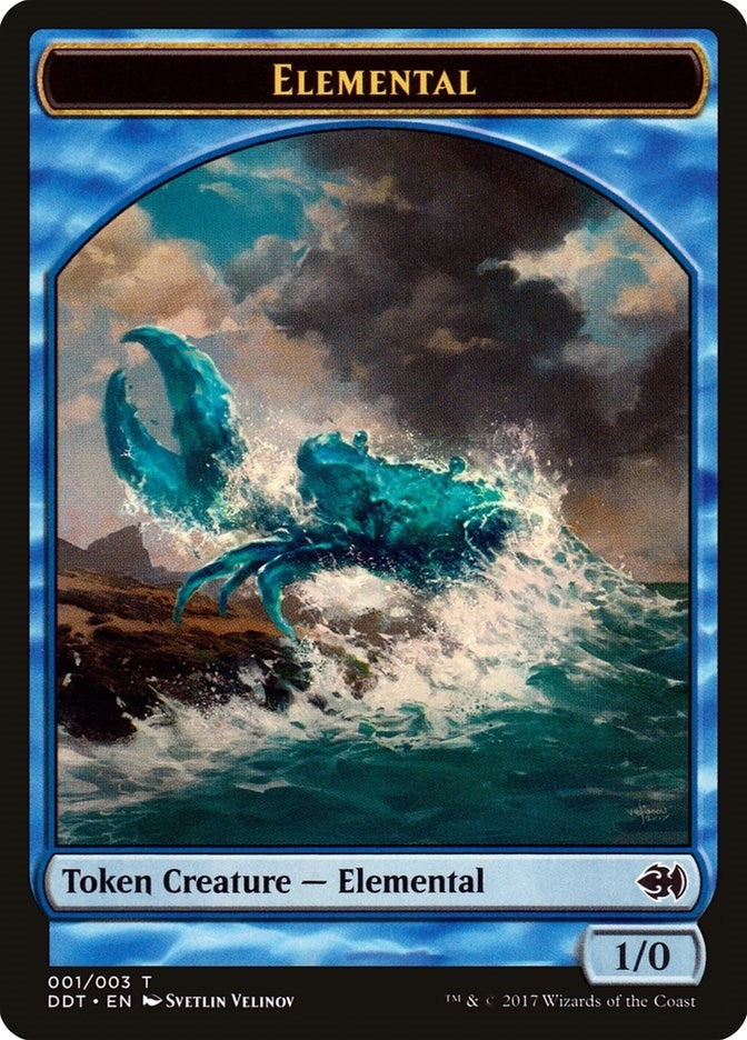 Image for Elemental Token (1) (Merfolk vs. Goblins) - Magic: The Gathering
