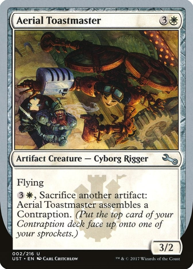 Image for Aerial Toastmaster (2) (Unstable) - Magic: The Gathering