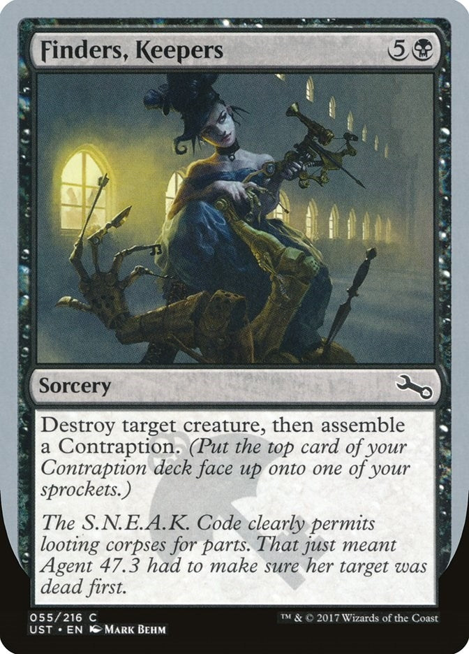 Image for Finders, Keepers (55) (Unstable) - Magic: The Gathering