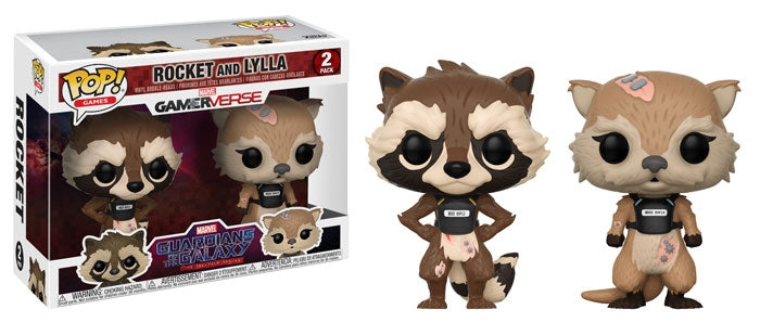 Image for Guardians of the Galaxy: The Telltale Series: Rocket and Lylla 2-Pack - Funko