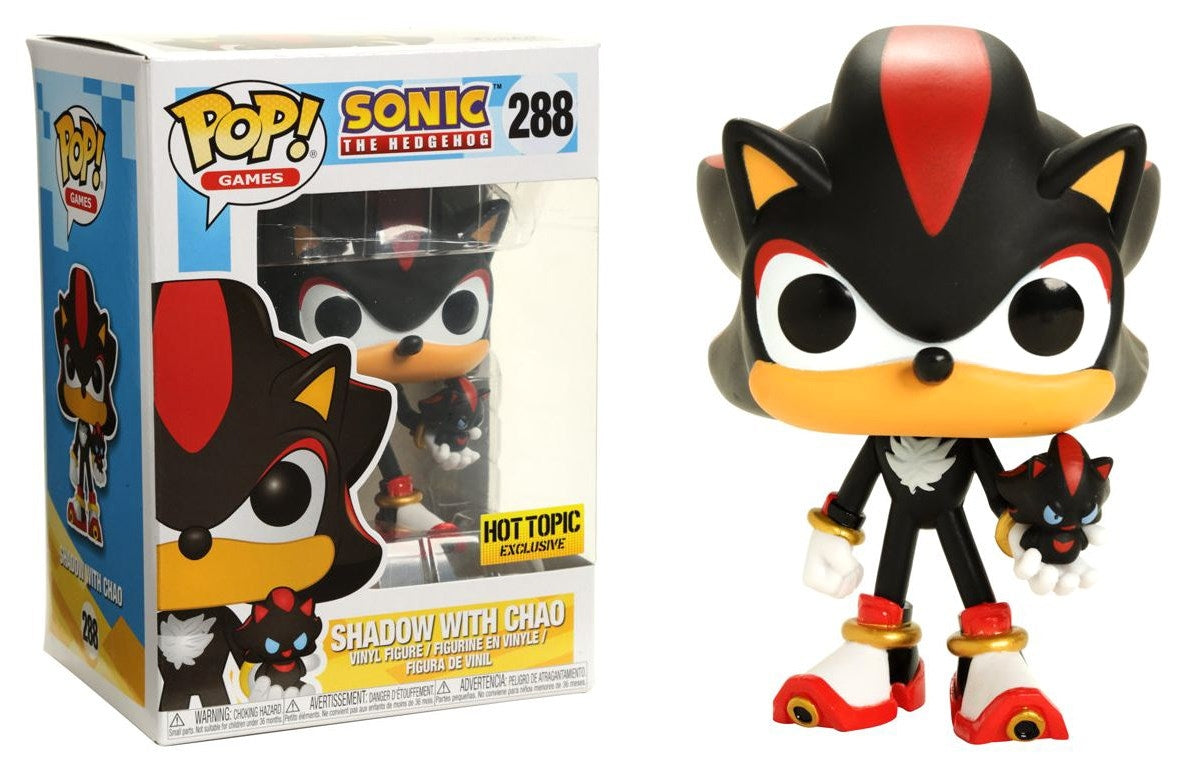 Image for Sonic the Hedgehog: Shadow (with Chao) (Hot Topic Exclusive) - Funko