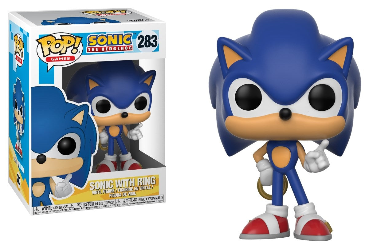 Image for Sonic the Hedgehog: Sonic (with Ring) - Funko
