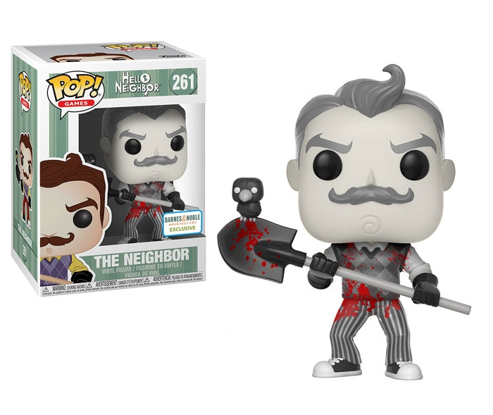 Image for Hello Neighbor: The Neighbor (Black and White) (Blood Spatter) (Barnes & Noble Exclusive) - Funko