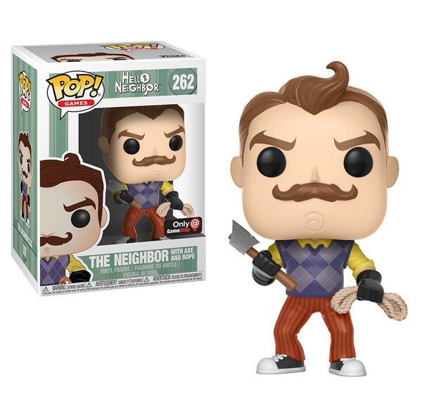 Image for Hello Neighbor: The Neighbor (with Axe and Rope) (GameStop Exclusive) - Funko