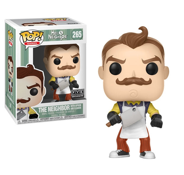 Image for Hello Neighbor: The Neighbor (with Apron and Cleaver) (FYE Exclusive) - Funko