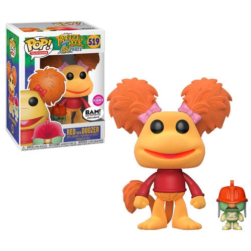 Image for Fraggle Rock: Red with Doozer (Flocked) (Books-A-Million Exclusive) - Funko
