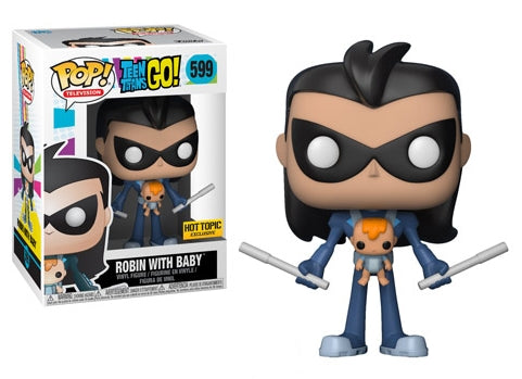 Image for Teen Titans Go!: Robin with Baby (Hot Topic Exclusive) - Funko