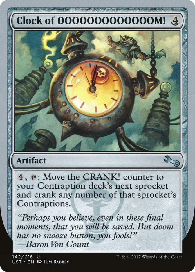Image for Clock of DOOOOOOOOOOOOM! (142) (Unstable) - Magic: The Gathering