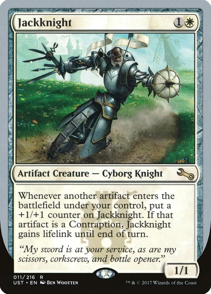 Image for Jackknight (11) (Unstable) - Magic: The Gathering