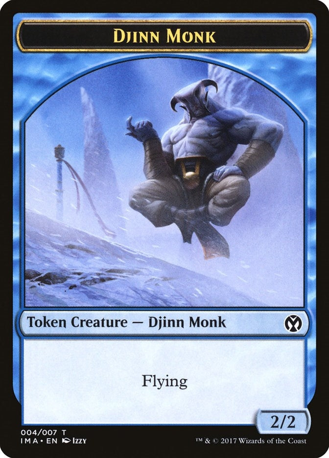 Image for Djinn Monk Token (004) (4) (Iconic Masters) - Magic: The Gathering
