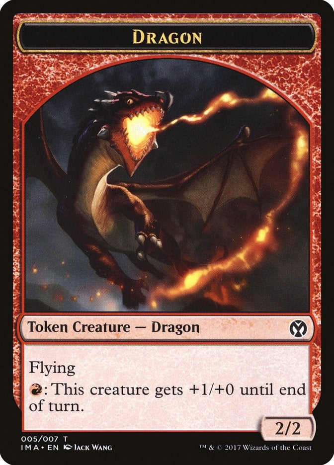Image for Dragon Token (005) (5) (Iconic Masters) - Magic: The Gathering