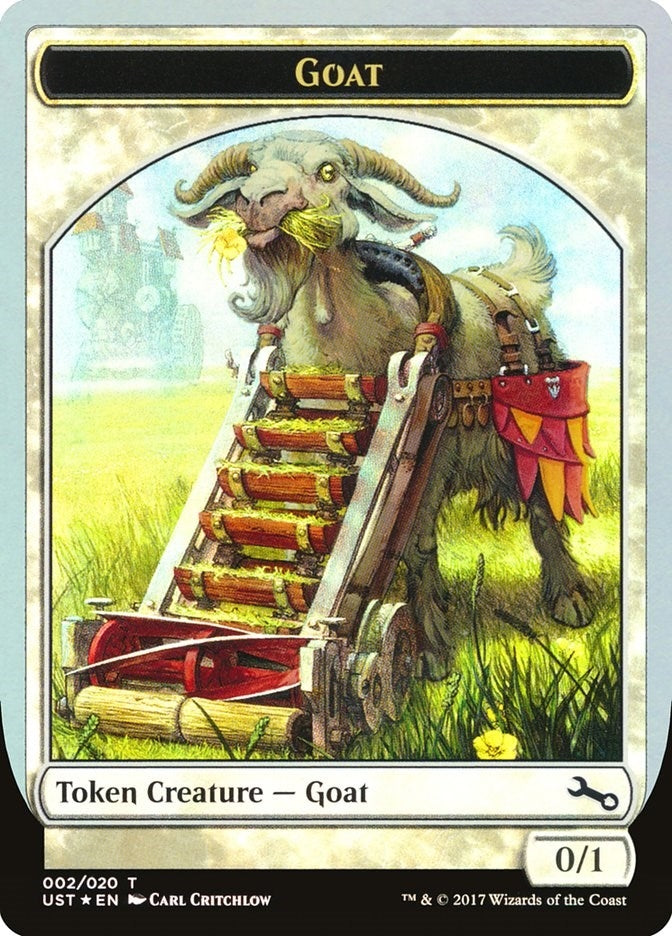 Image for Goat Token (2) (Unstable) - Magic: The Gathering
