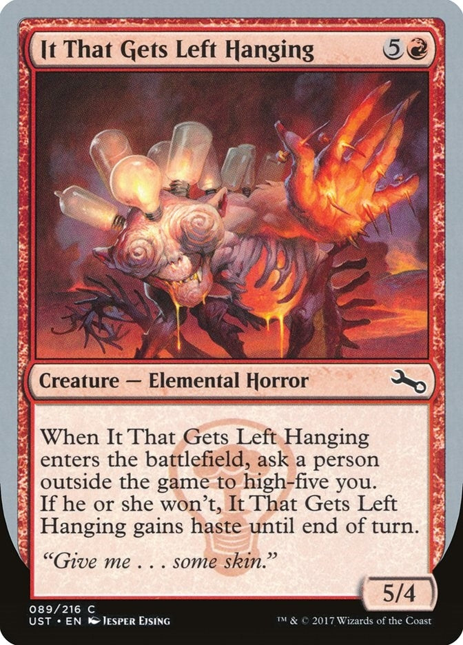 Image for It That Gets Left Hanging (89) (Unstable) - Magic: The Gathering
