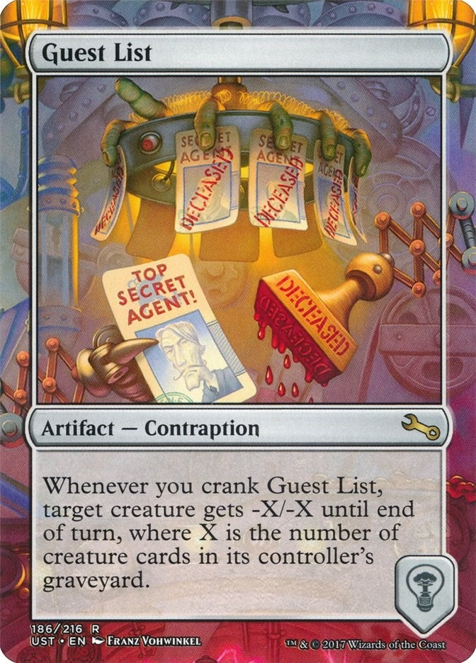 Image for Guest List (186) (Unstable) - Magic: The Gathering