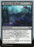 Image for "Rumors of My Death . . ." (65) (Unstable) - Magic: The Gathering