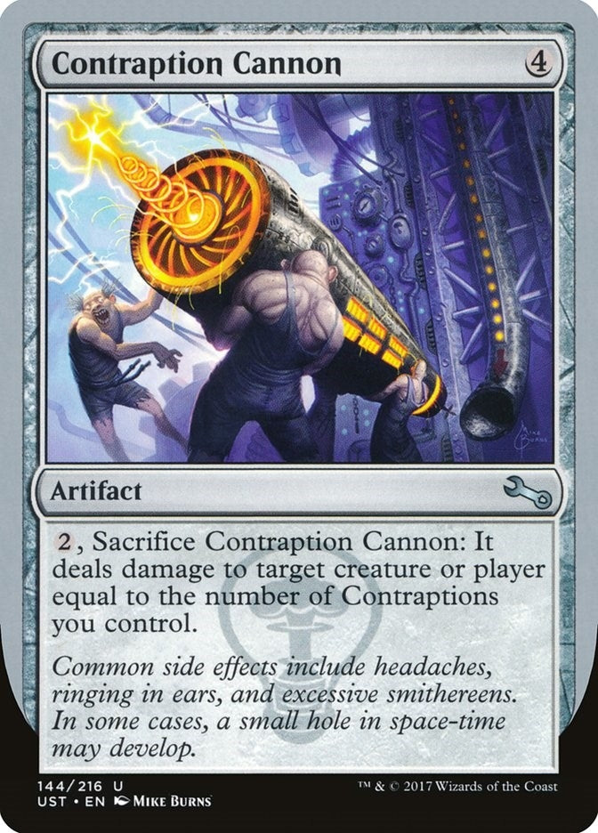 Image for Contraption Cannon (144) (Unstable) - Magic: The Gathering