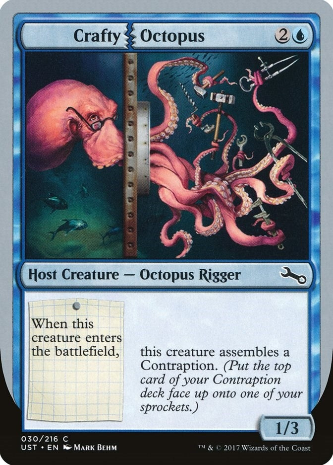 Image for Crafty Octopus (30) (Unstable) - Magic: The Gathering