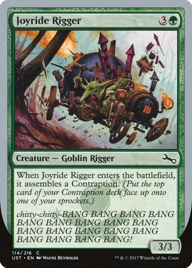Image for Joyride Rigger (114) (Unstable) - Magic: The Gathering
