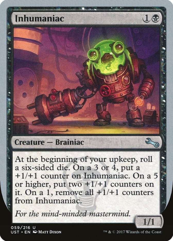 Image for Inhumaniac (59) (Unstable) - Magic: The Gathering