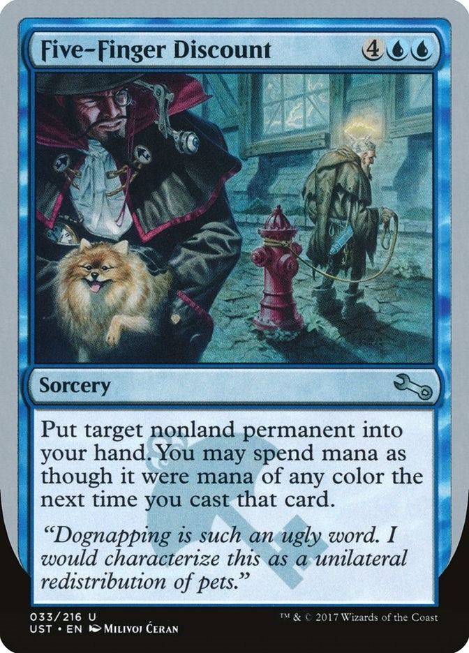 Image for Five-Finger Discount (33) (Unstable) - Magic: The Gathering