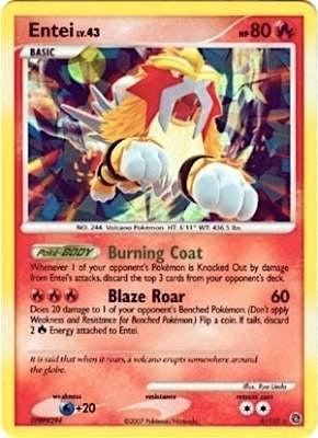 Image for Entei - 4/132 (Cracked Ice Holo) (004/132) (MCAP) - Pokemon