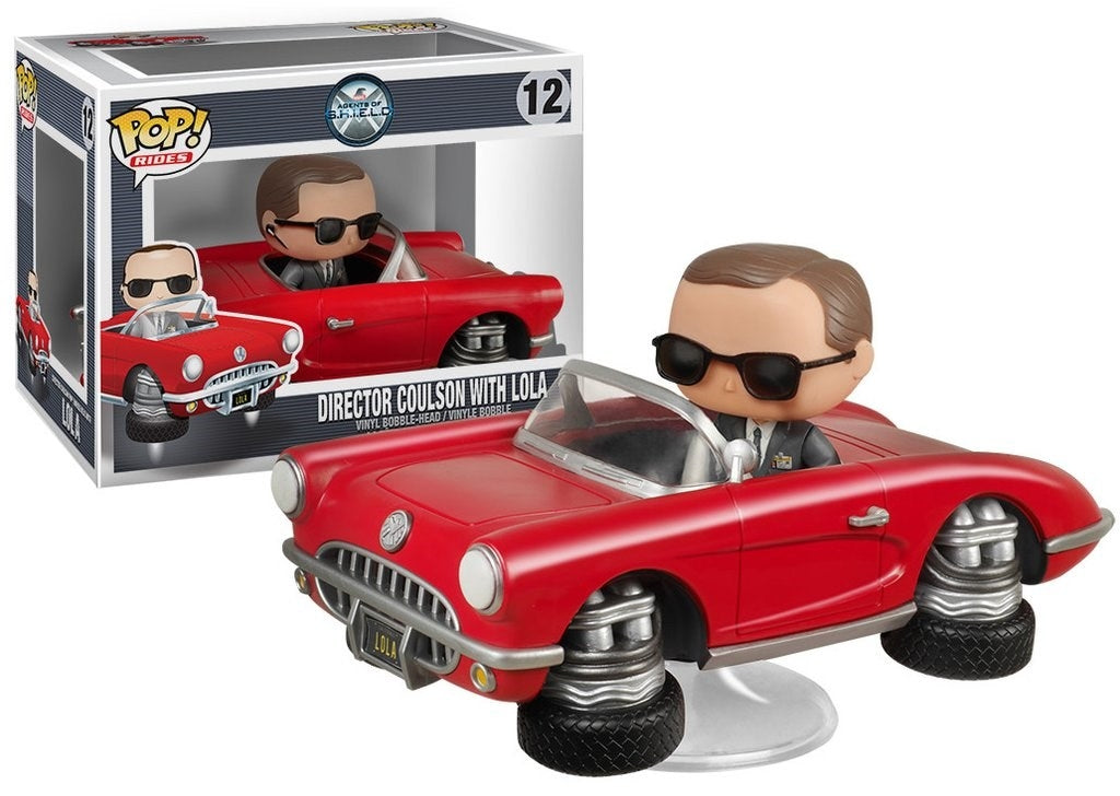 Image for Agents of S.H.I.E.L.D.: Director Coulson with Lola (Bobble-Head) - Funko