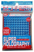 Image for KMC Card Barrier - Super Holography - Blue (60-Pack) - Card Sleeves