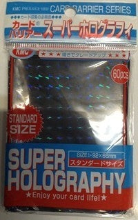 Image for KMC Card Barrier - Super Holography - Black (60-Pack) - Card Sleeves