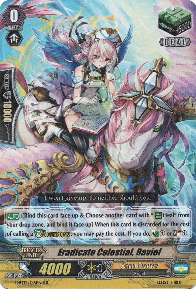Image for Eradicate Celestial, Raviel (G-BT13/015EN) (G-BT13: Ultimate Stride) - Cardfight Vanguard
