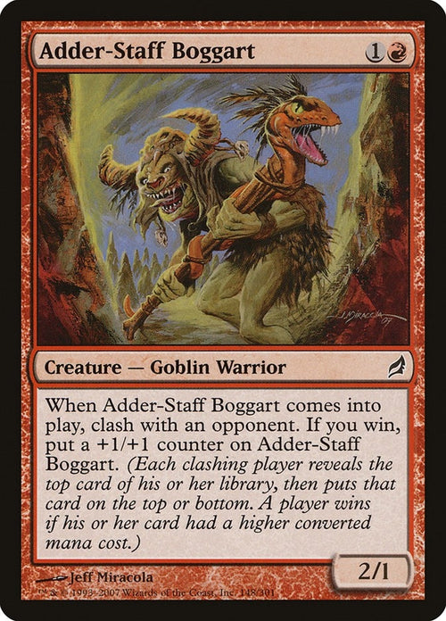 Image for Adder-Staff Boggart (148) (Lorwyn) - Magic: The Gathering