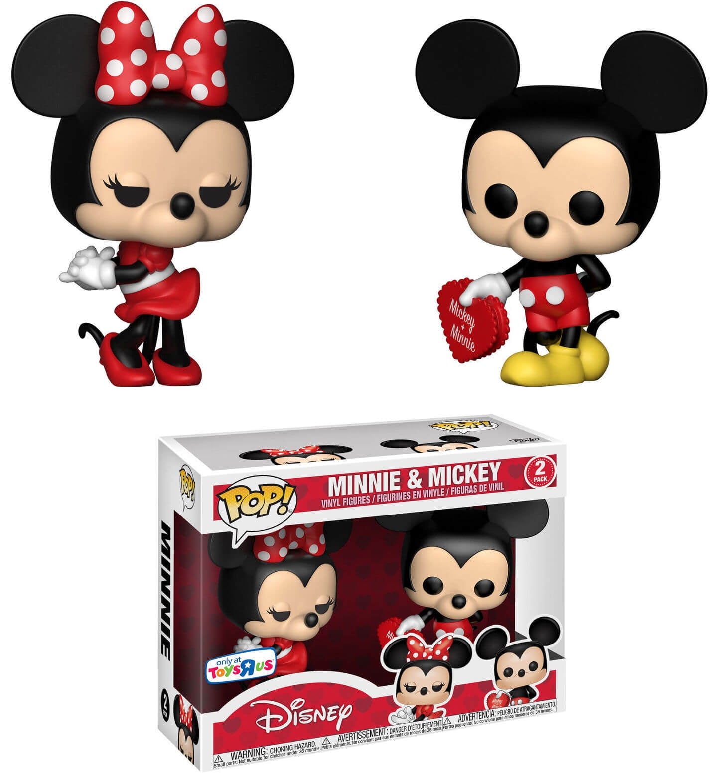 Image for Disney: Minnie & Mickey 2-Pack (Toys R Us Exclusive) - Funko