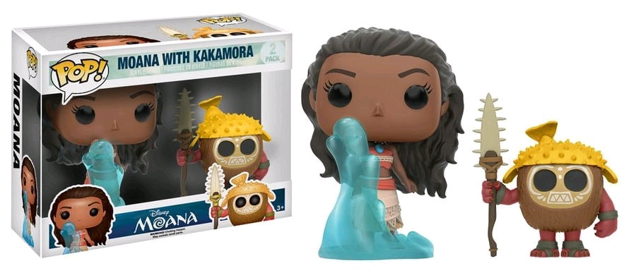 Image for Moana: Moana with Kakamora 2-Pack - Funko